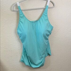 NWOT QVC Sport Savvy Aqua Women's tankini